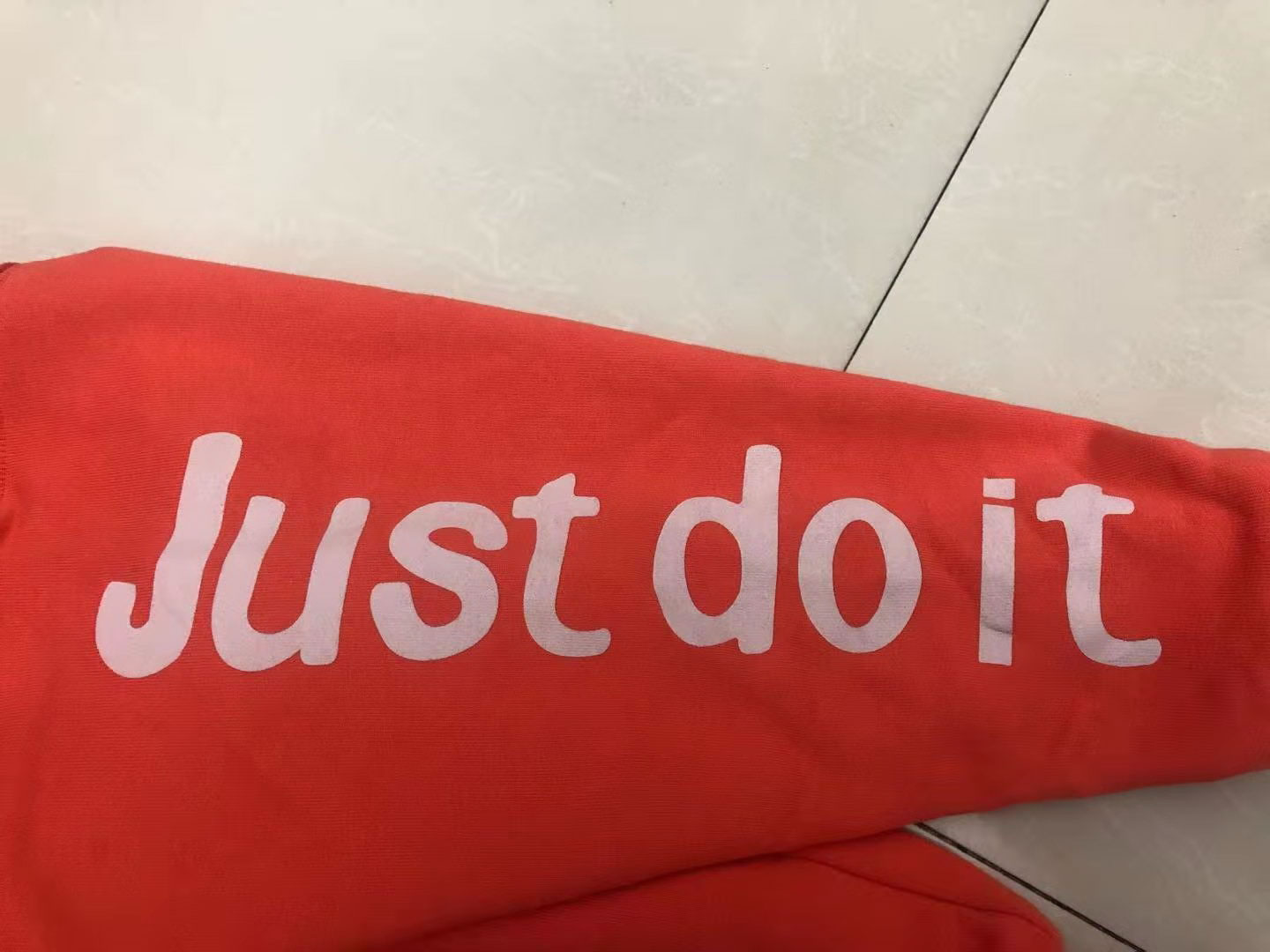 Nike Just Do It Hoodie Orange (7) - newkick.app