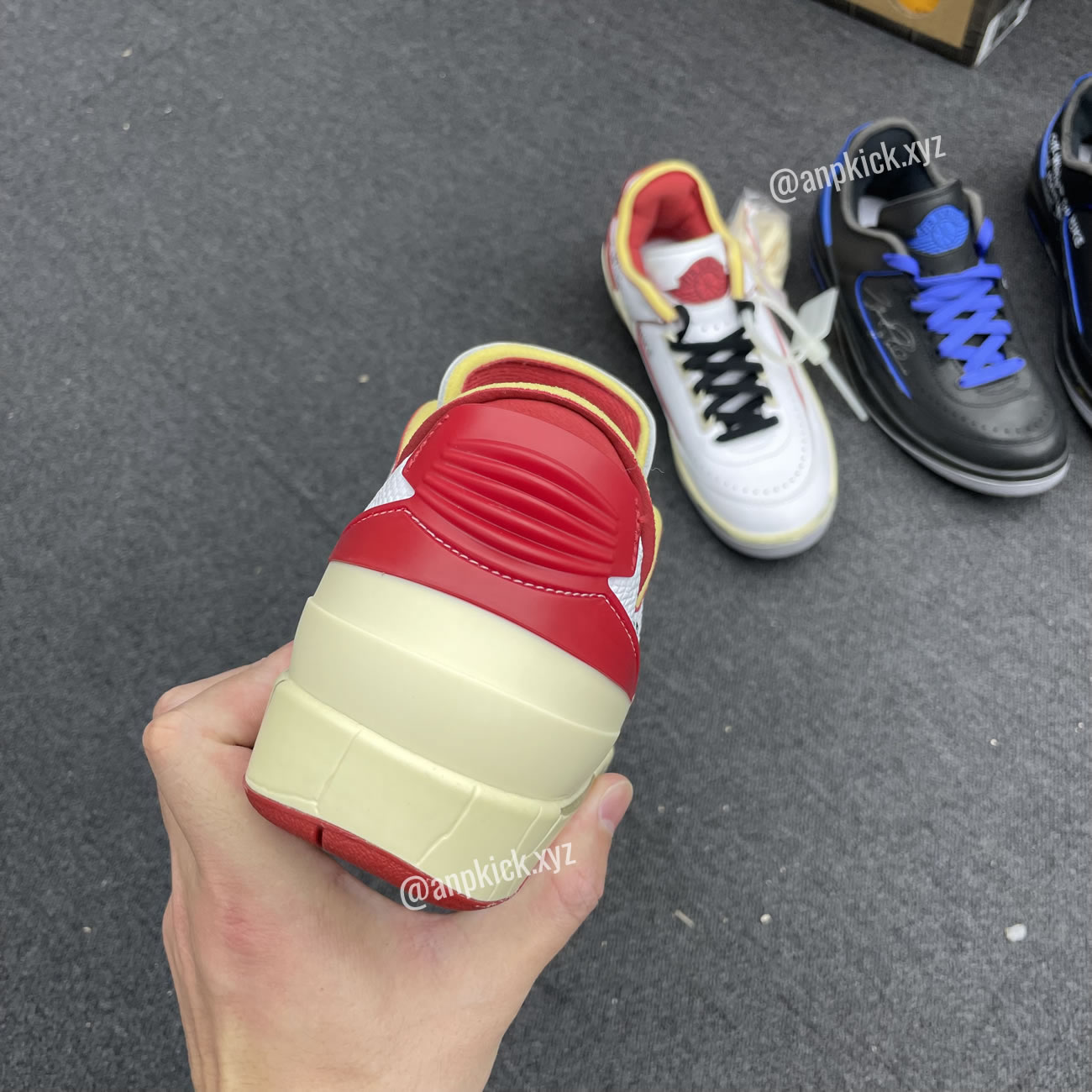 Off White Air Jordan 2 Low White Red (3) - newkick.app