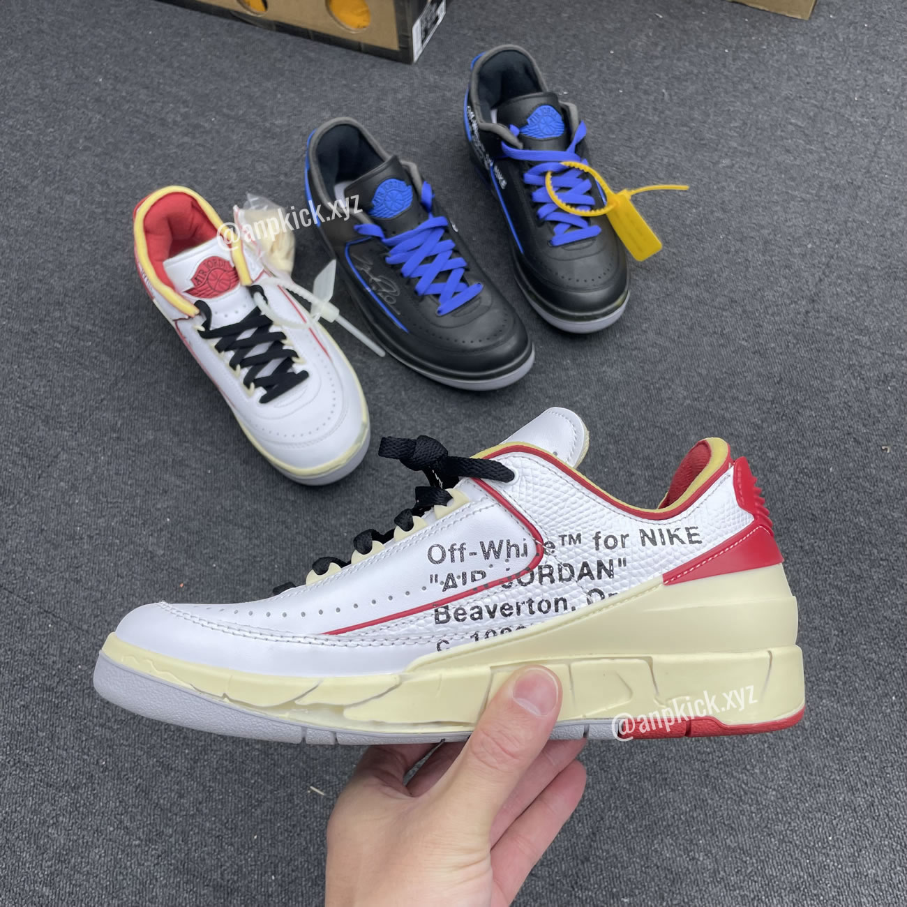 Off White Air Jordan 2 Low White Red (4) - newkick.app