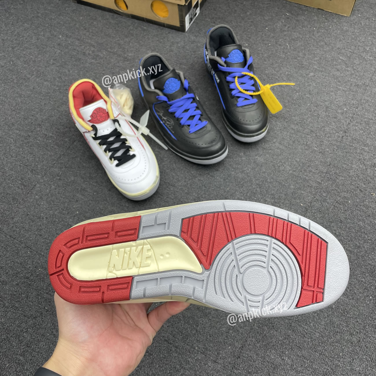 Off White Air Jordan 2 Low White Red (5) - newkick.app