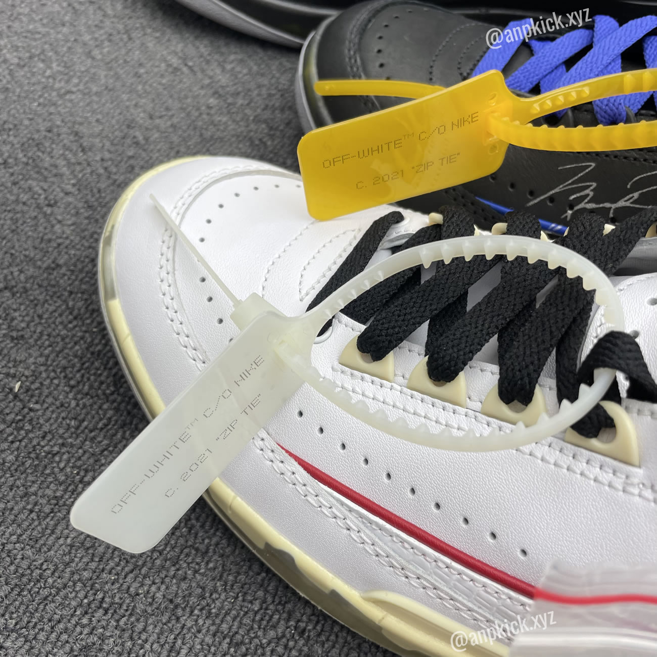 Off White Air Jordan 2 Low White Red (8) - newkick.app