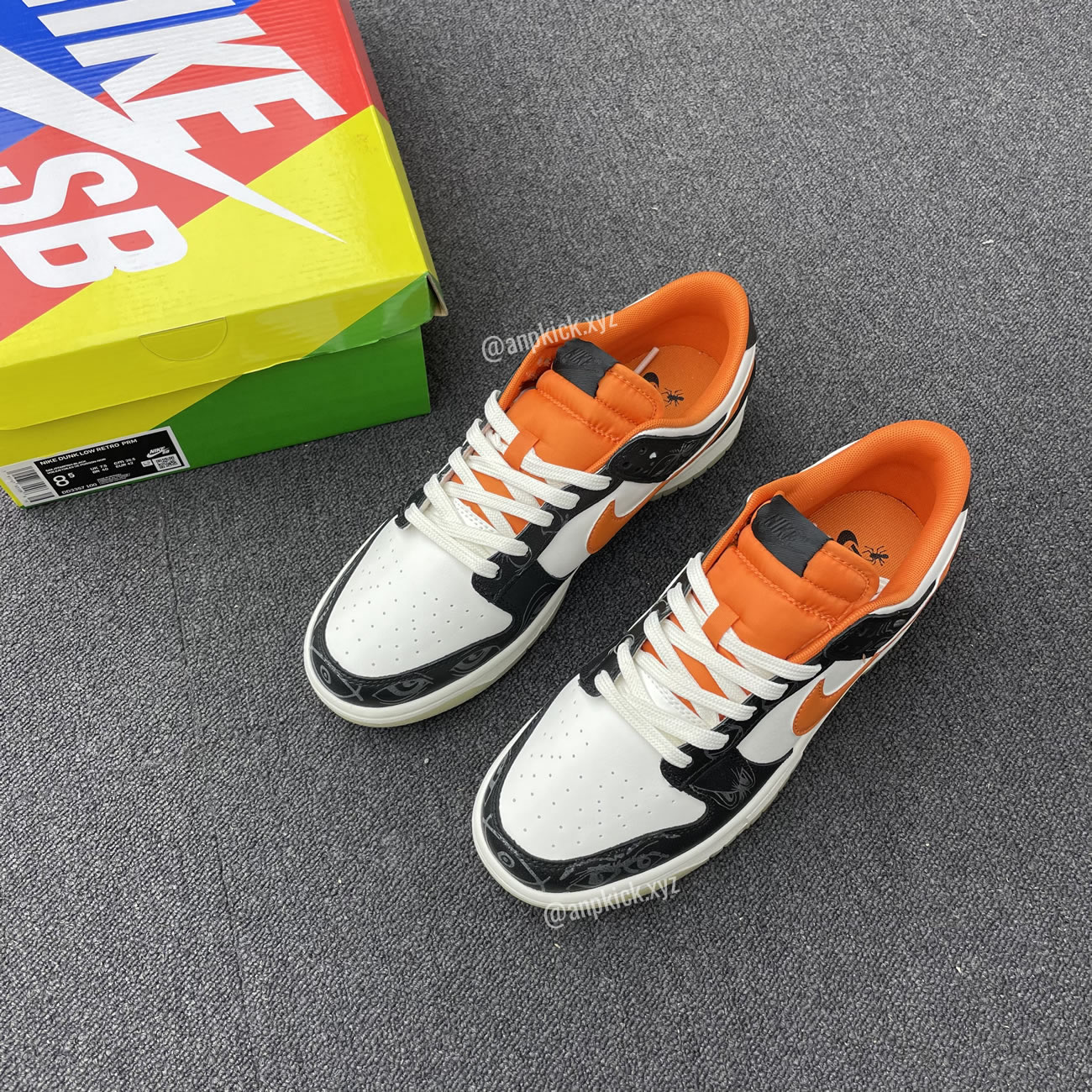 Nike Dunk Low Halloween Sail Starfish Black Anpkick Dd3357 100 (1) - newkick.app