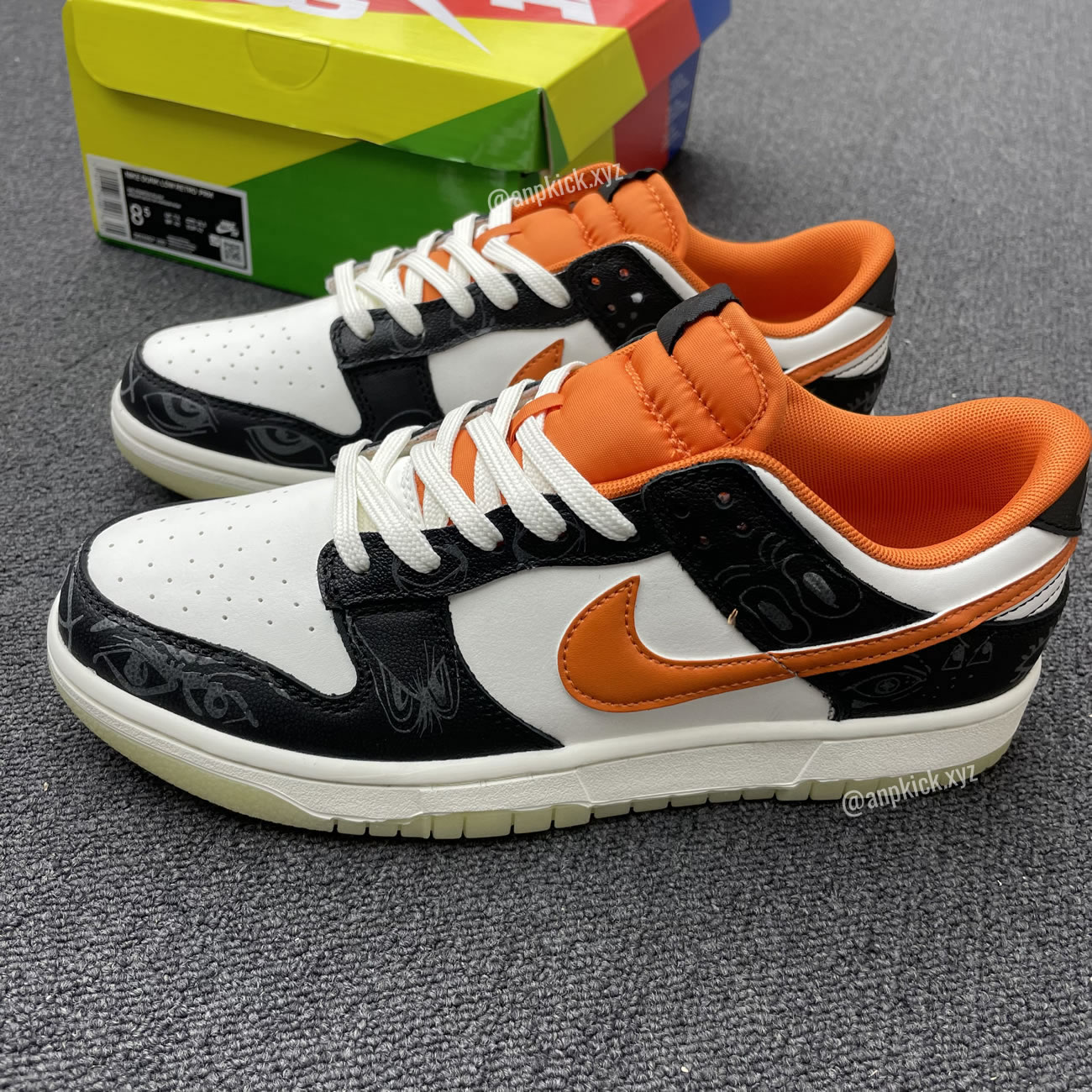 Nike Dunk Low Halloween Sail Starfish Black Anpkick Dd3357 100 (2) - newkick.app