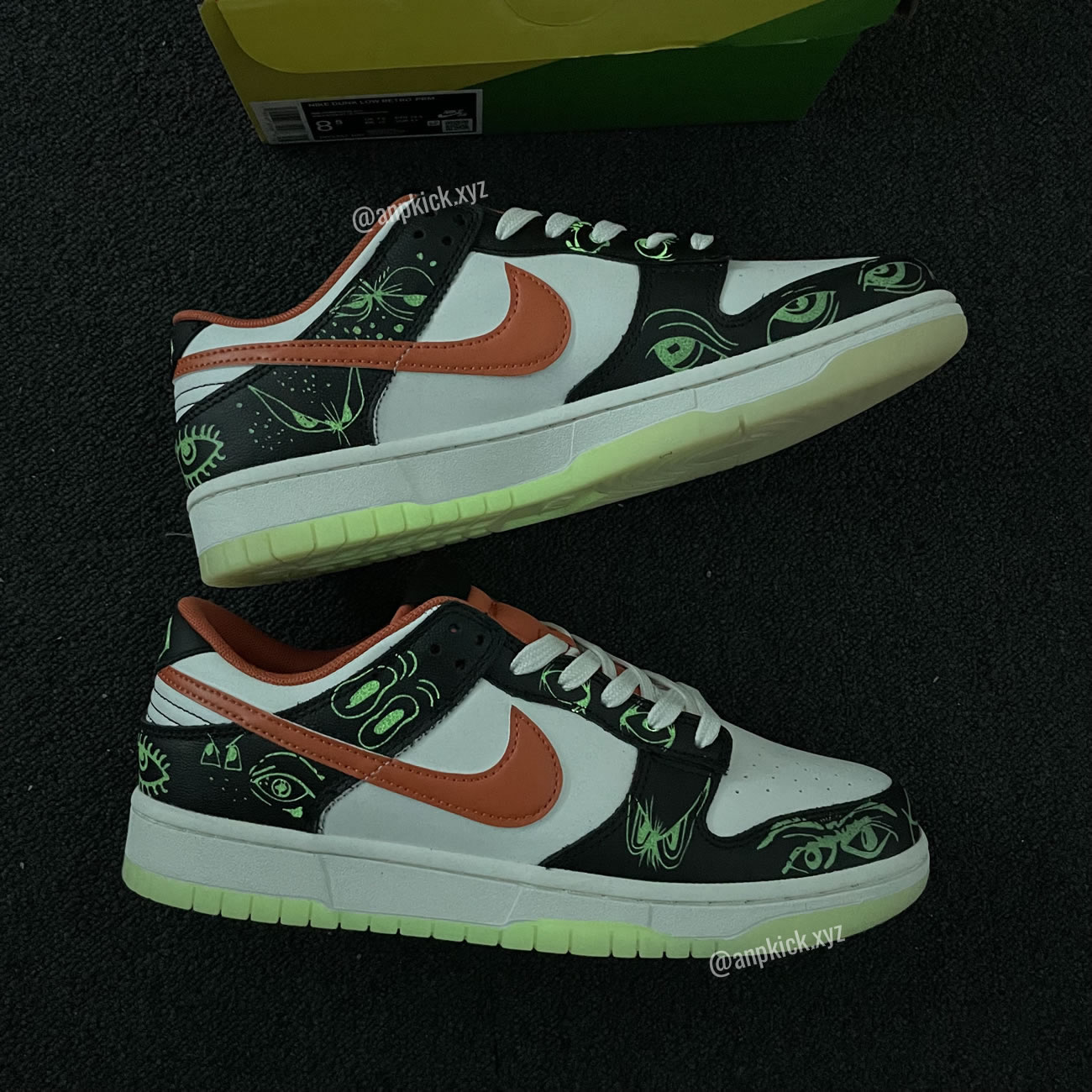 Nike Dunk Low Halloween Sail Starfish Black Anpkick Dd3357 100 (9) - newkick.app