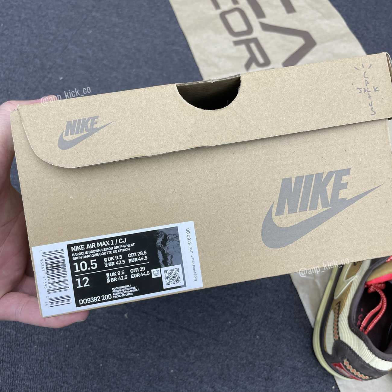 Travis Scott Nike Air Max 1 Baroque Brown Anpkick Do9392 200 (19) - newkick.app