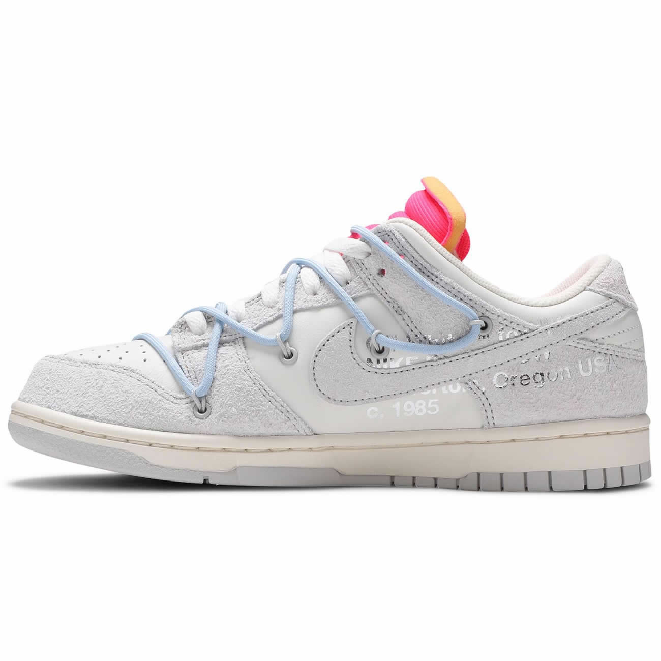 Off White Nike Sb Dunk Low Lot 38 Of 50 Sail Neutral Grey Psychic Blue Dj0950 113 (1) - newkick.app