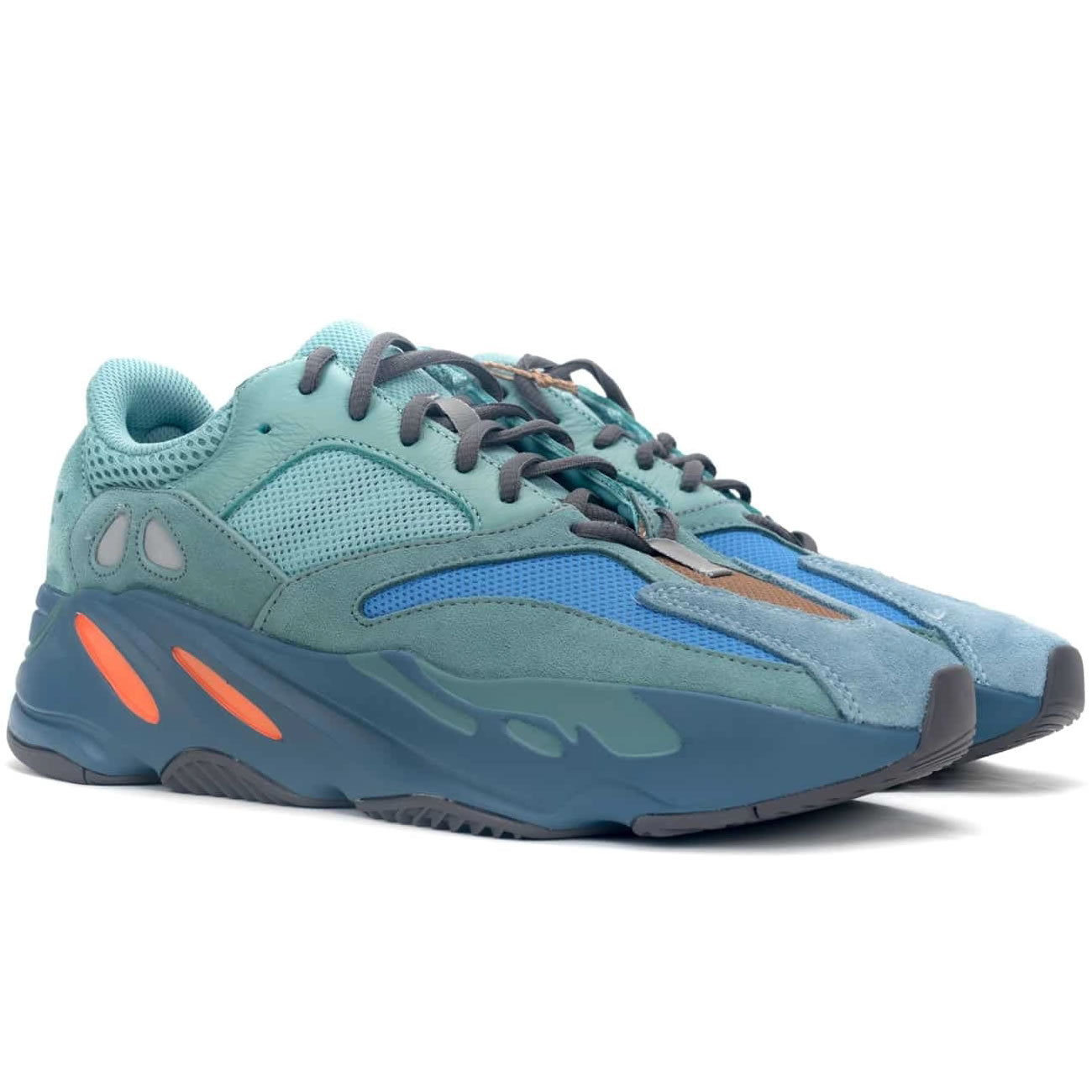 Adidas Yeezy Boost 700 Sea Blue Orange Gz2002 (4) - newkick.app