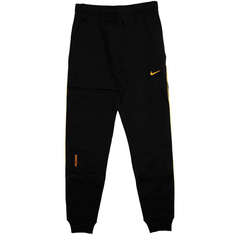 Nike Drake Nocta Fleece Pants Black Fw20 (1) - newkick.app