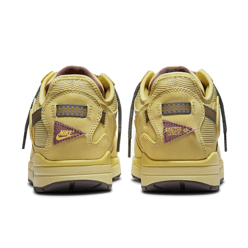 Travis Scott Nike Air Max 1 Saturn Gold Do9392 700 (5) - newkick.app