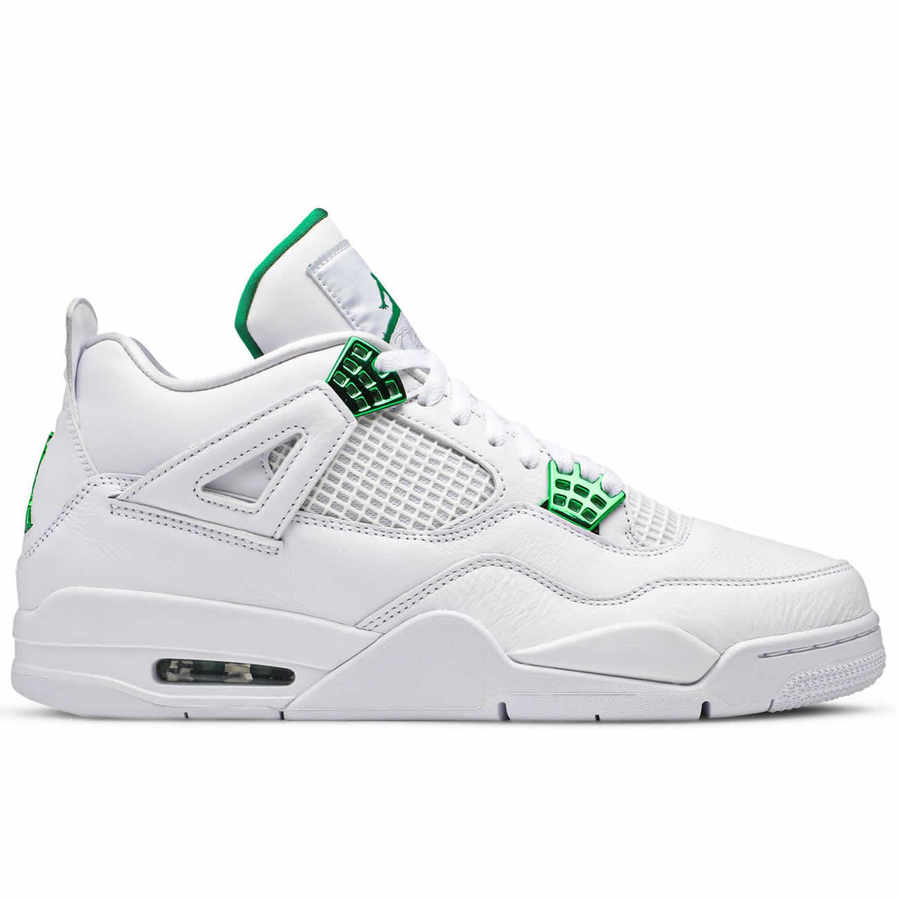 Air Jordan 4 Retro Metallic Green Ct8527 113 (2) - newkick.app