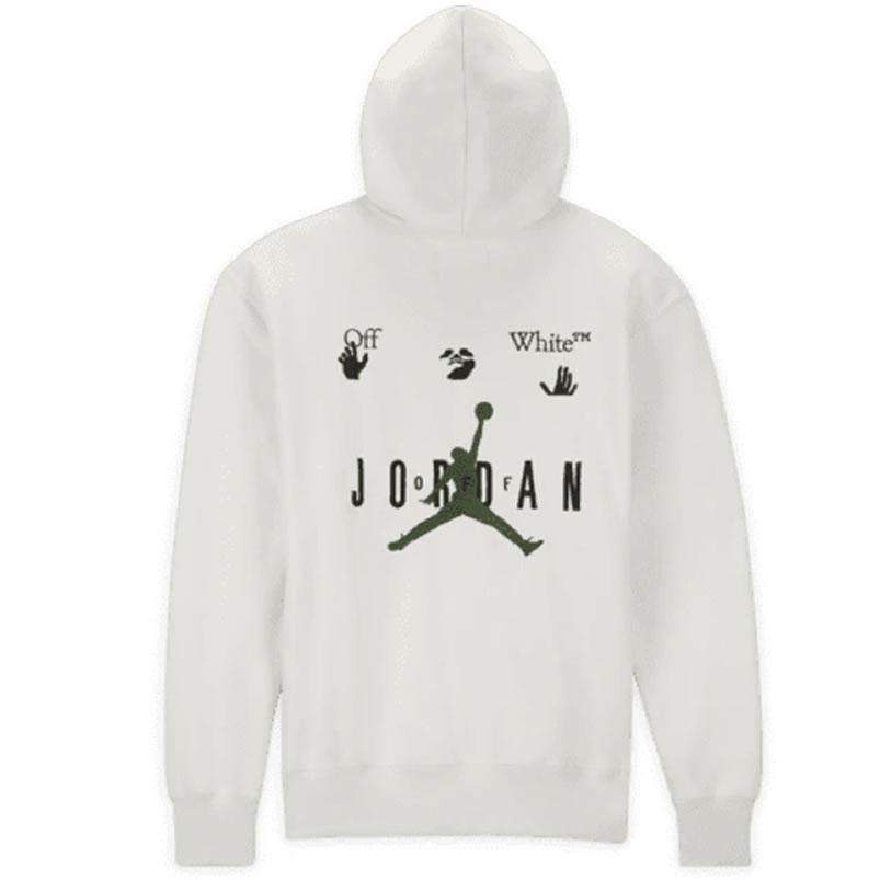 Off White Jordan Hoodie White (1) - newkick.app