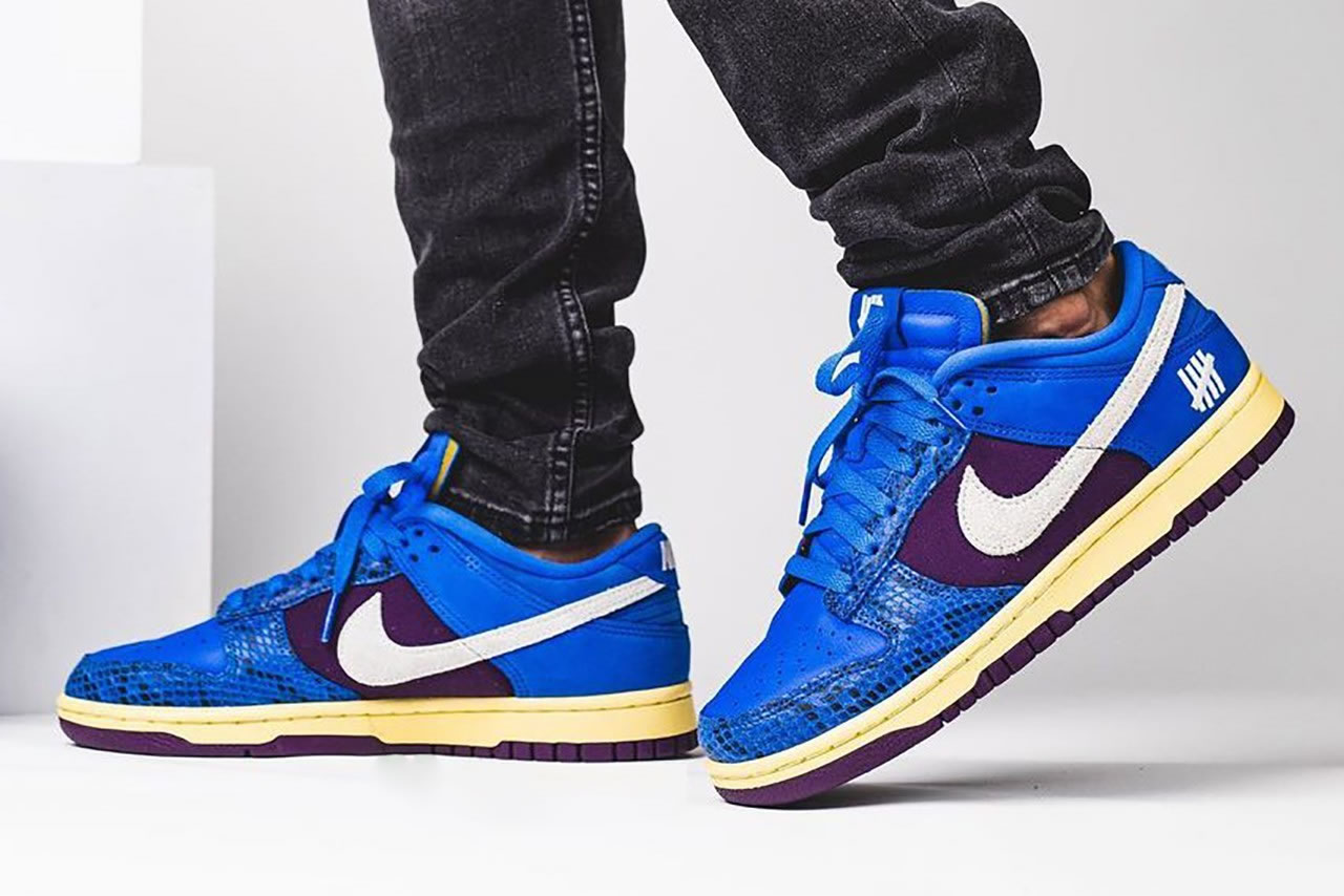 Nike Dunk Low Undefeated 5 On It Dunk Vs Af1 Dh6508 400 On Feet (1) - newkick.app