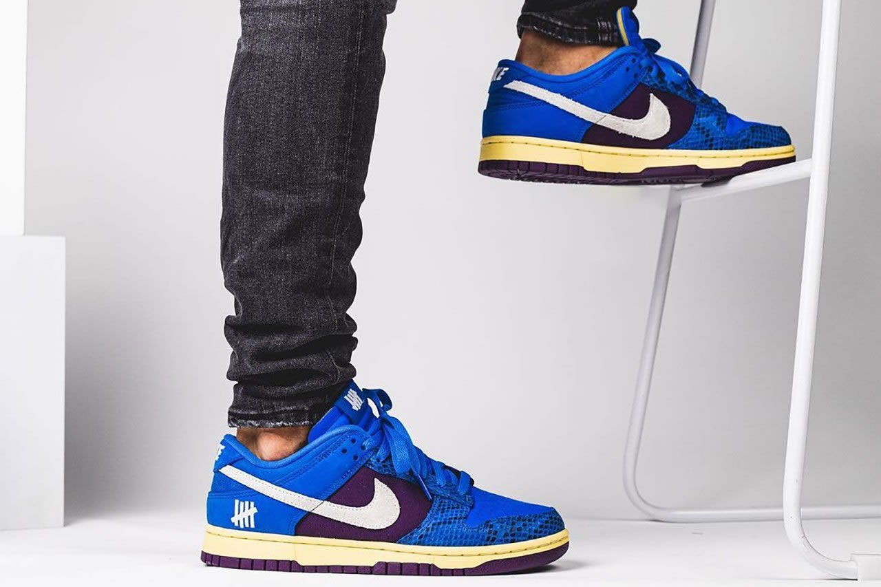 Nike Dunk Low Undefeated 5 On It Dunk Vs Af1 Dh6508 400 On Feet (5) - newkick.app