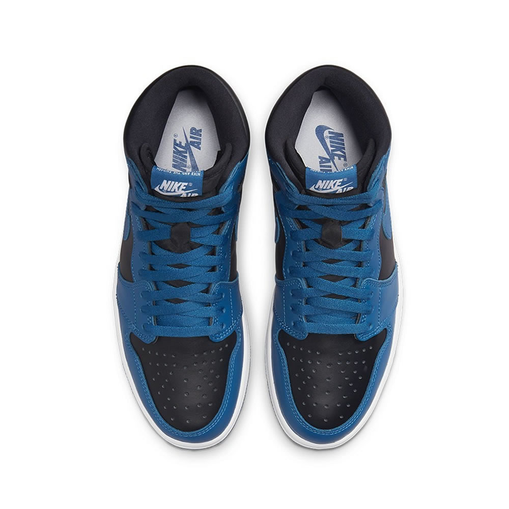 Air Jordan 1 Retro High Og Dark Marina Blue 555088 404 (4) - newkick.app