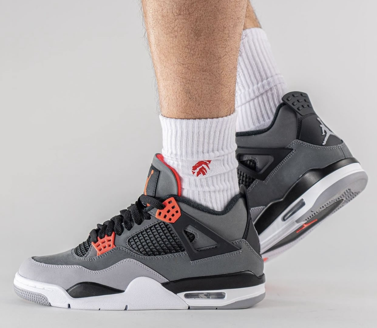 Air Jordan 4 Infrared 23 Dh6927 061 On Feet (4) - newkick.app