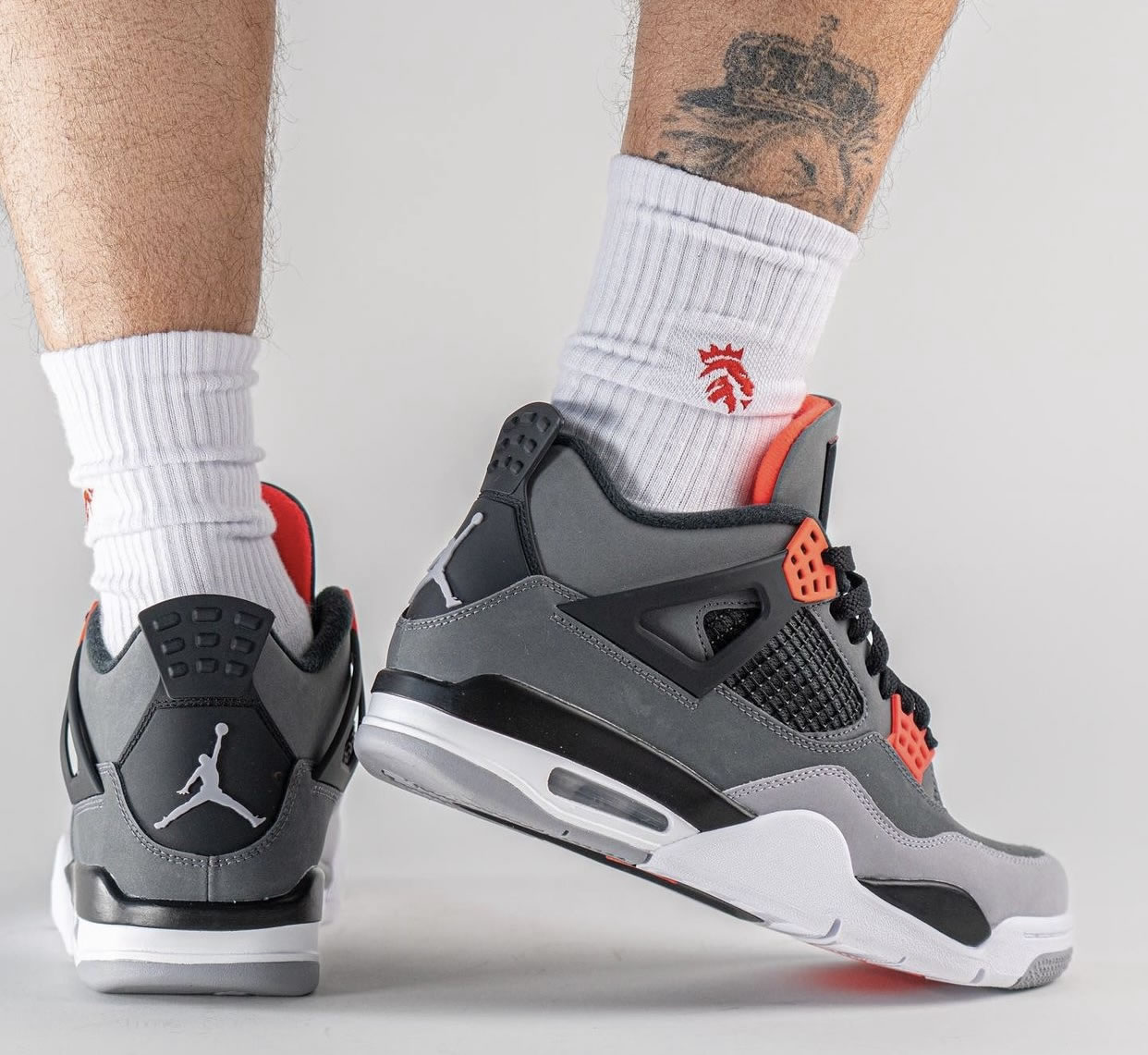 Air Jordan 4 Infrared 23 Dh6927 061 On Feet (5) - newkick.app