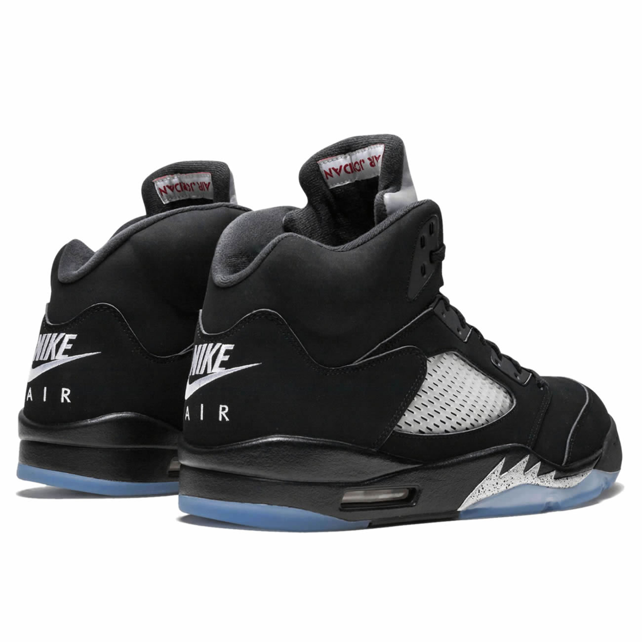 Air Jordan 5 Retro Og Black Metrallic 845035 003 (4) - newkick.app