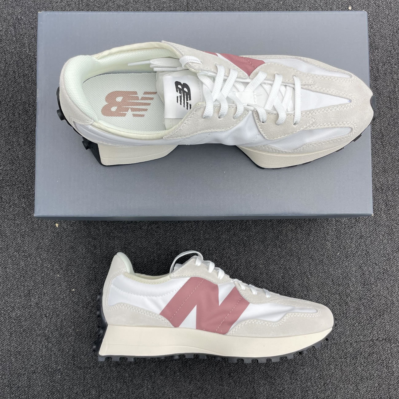 New Balance 327 Low Top Trainers Sneakers Ws327cd (1) - newkick.app