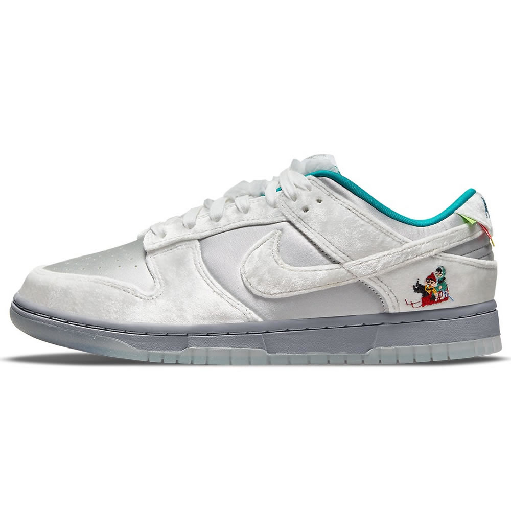 Nike Dunk Low Ice White Silver Blue Do2326 001 (1) - newkick.app