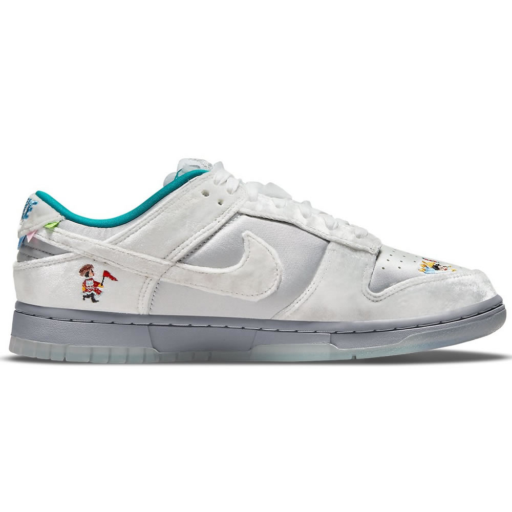 Nike Dunk Low Ice White Silver Blue Do2326 001 (2) - newkick.app