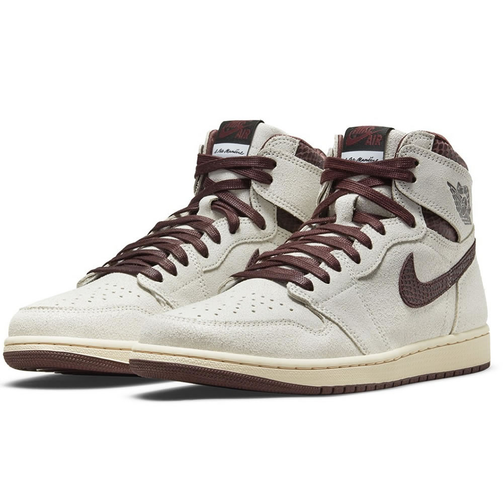 A Ma Maniere Air Jordan 1 High Og Sail And Burgundy Do7097 100 (3) - newkick.app