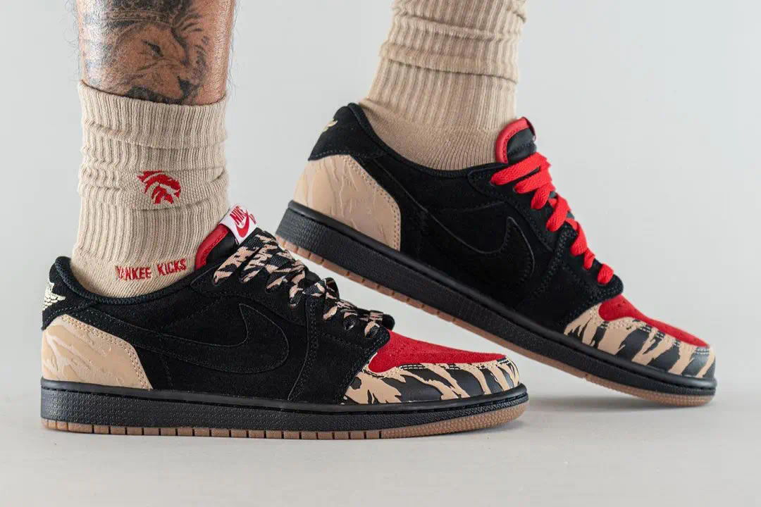 Solefly Air Jordan 1 Low Carnivore Dn3400 001 On Feet (3) - newkick.app