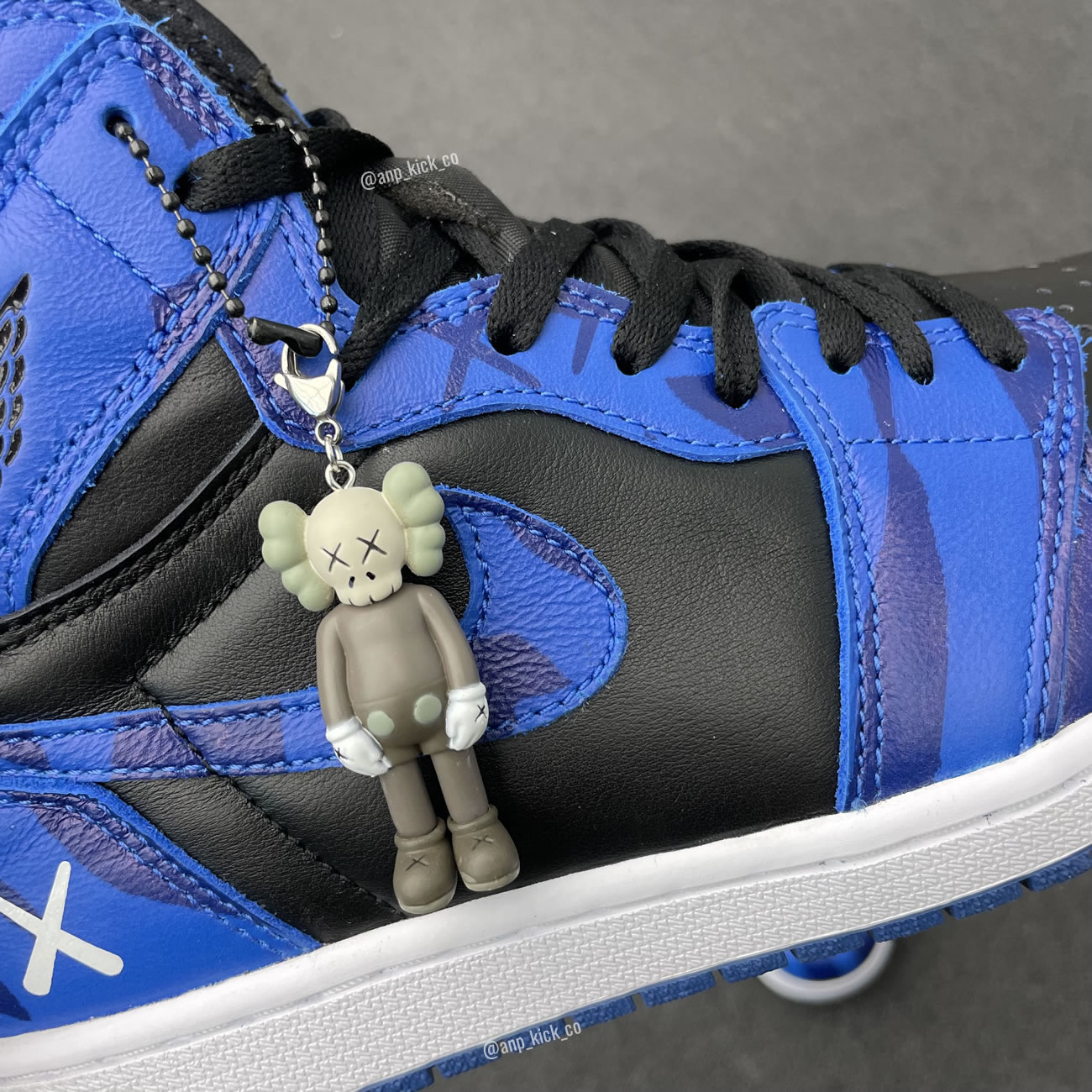 The North Face Kaws Air Jordan 1 Retro High Shoes Anpkick Custom Making (8) - newkick.app