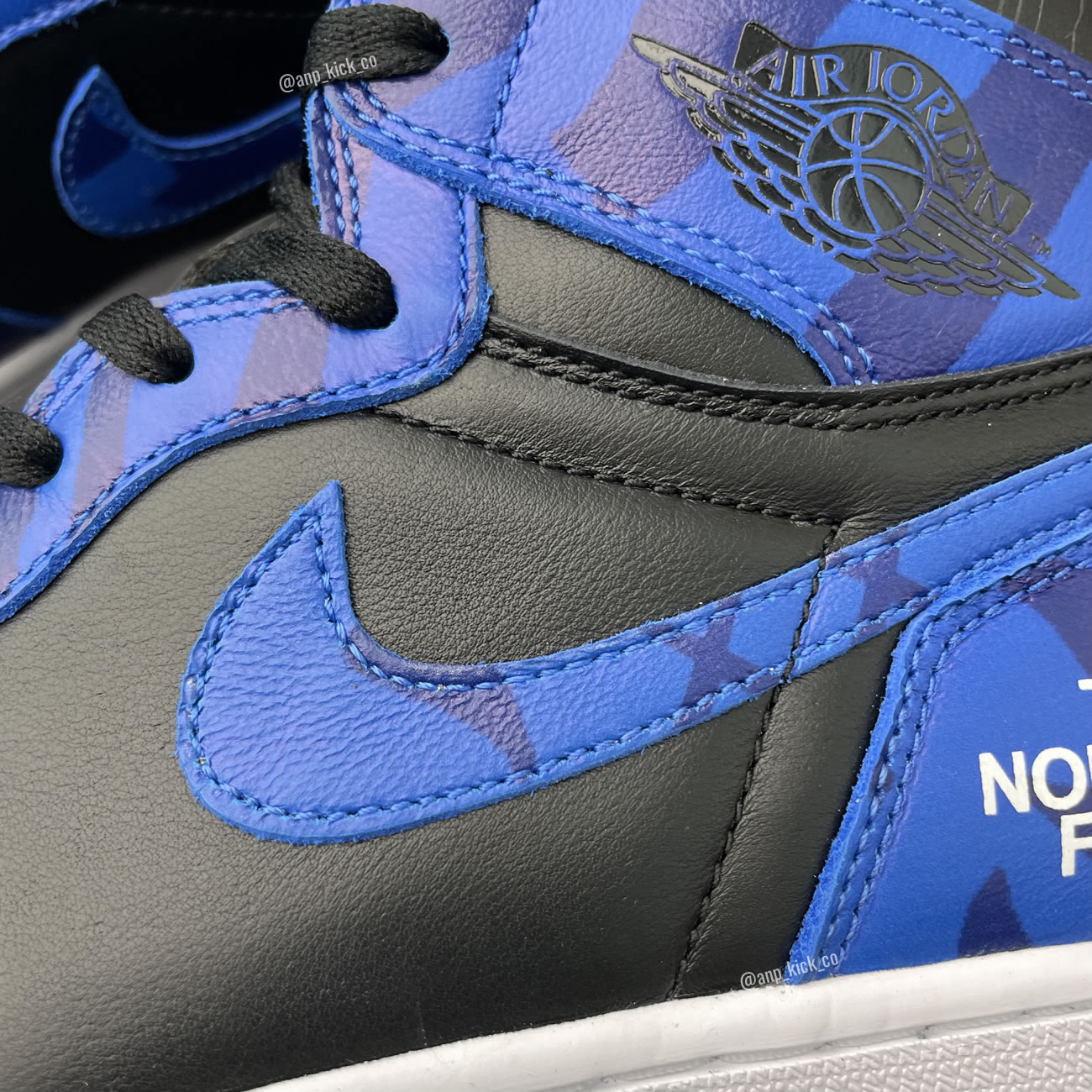 The North Face Kaws Air Jordan 1 Retro High Shoes Anpkick Custom Making (9) - newkick.app