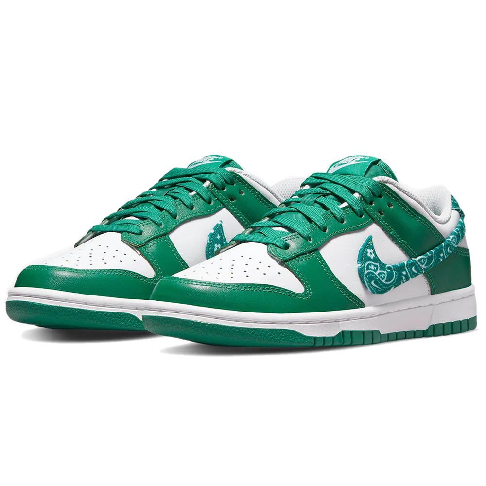 Nike Dunk Low Green Paisley Dh4401 102 (3) - newkick.app