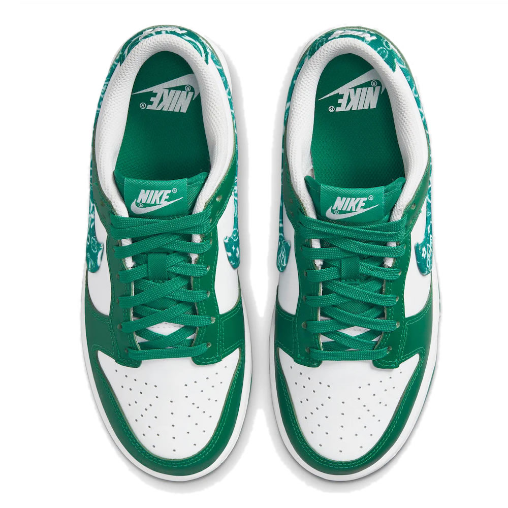 Nike Dunk Low Green Paisley Dh4401 102 (4) - newkick.app