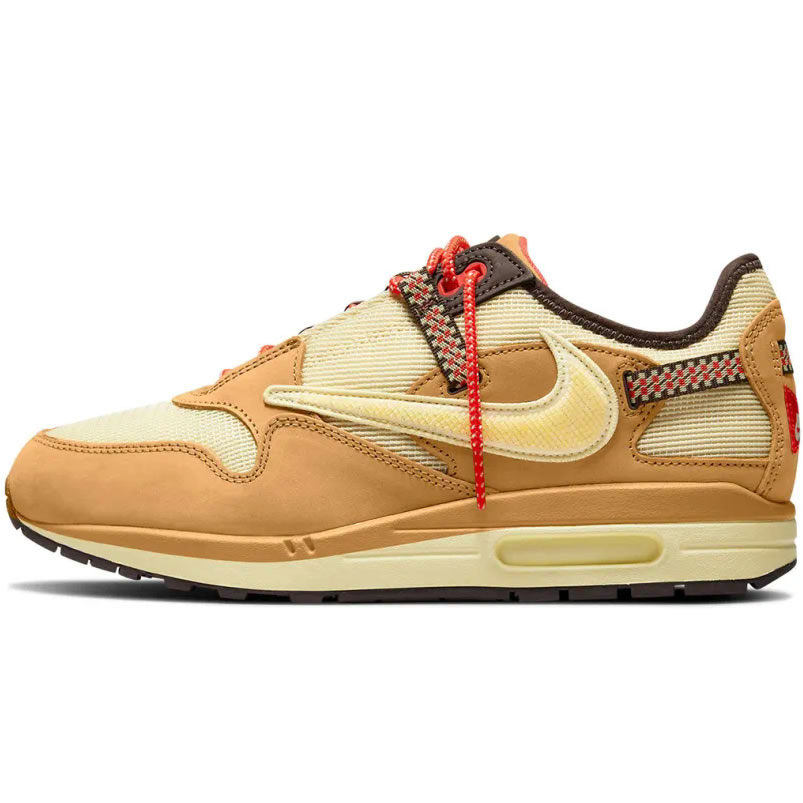 Nike Air Max 1 Travis Scott Cactus Jack Wheat Lemon Drop Do9392 701 (1) - newkick.app