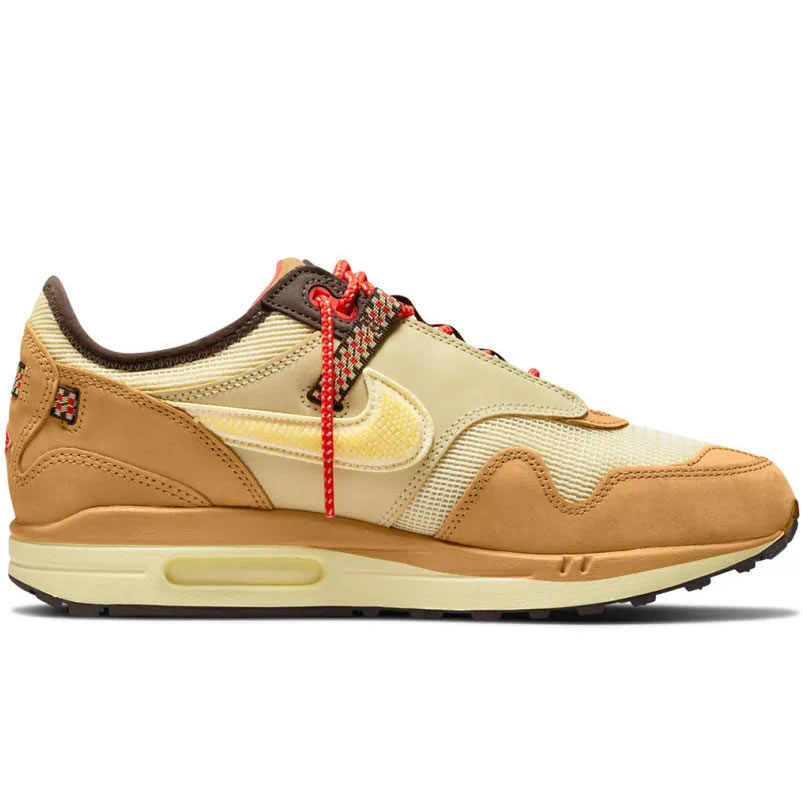 Nike Air Max 1 Travis Scott Cactus Jack Wheat Lemon Drop Do9392 701 (2) - newkick.app