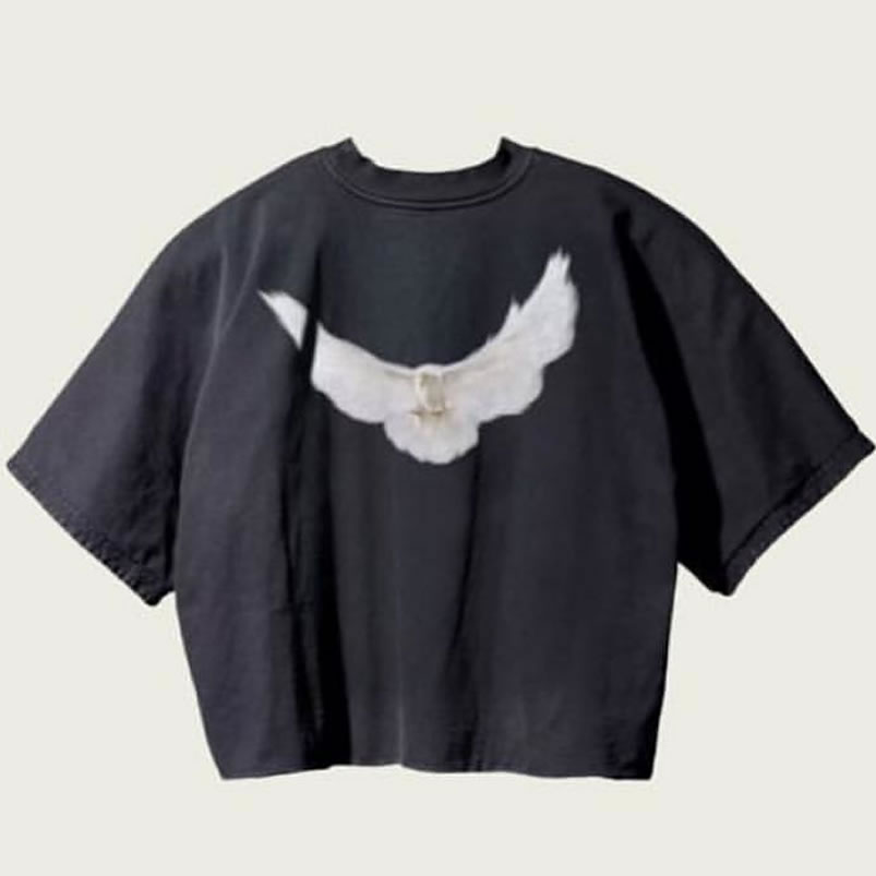 Yeezy Gap Balen Ciaga Tee Tshirt Black 1 - newkick.app