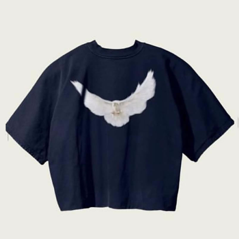 Yeezy Gap Balen Ciaga Tee Tshirt Blue 1 - newkick.app