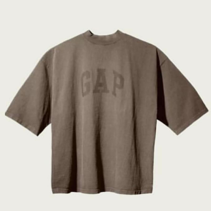 Yeezy Gap Balen Ciaga Tee Tshirt Brown 2 - newkick.app