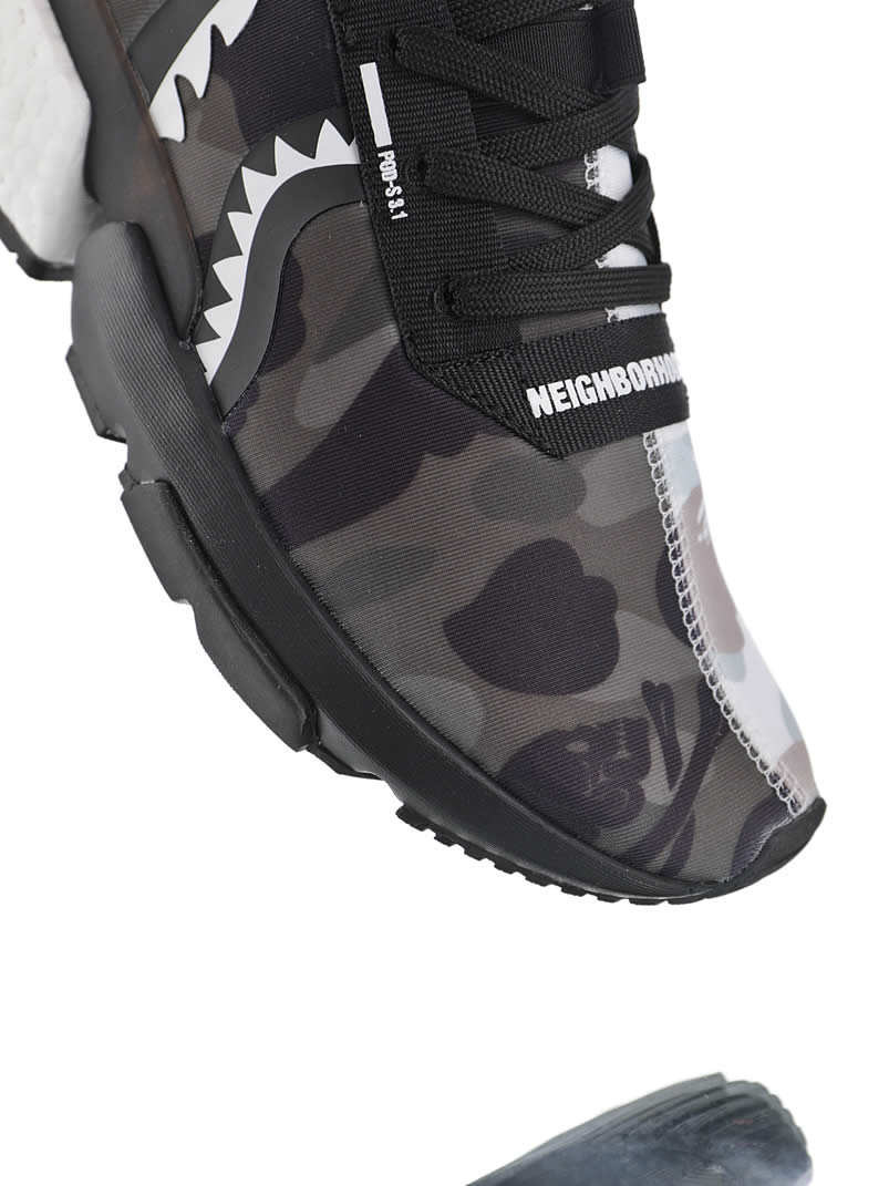 Bape Neighborhood Adidas Pod S3.1 Price Where To Buy Ee9431 Detail Pics (8) - newkick.app