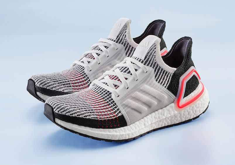 Adidas Ultra Boost 2019 Colorways Pics Active Red Cloud White B37703 (2) - newkick.app