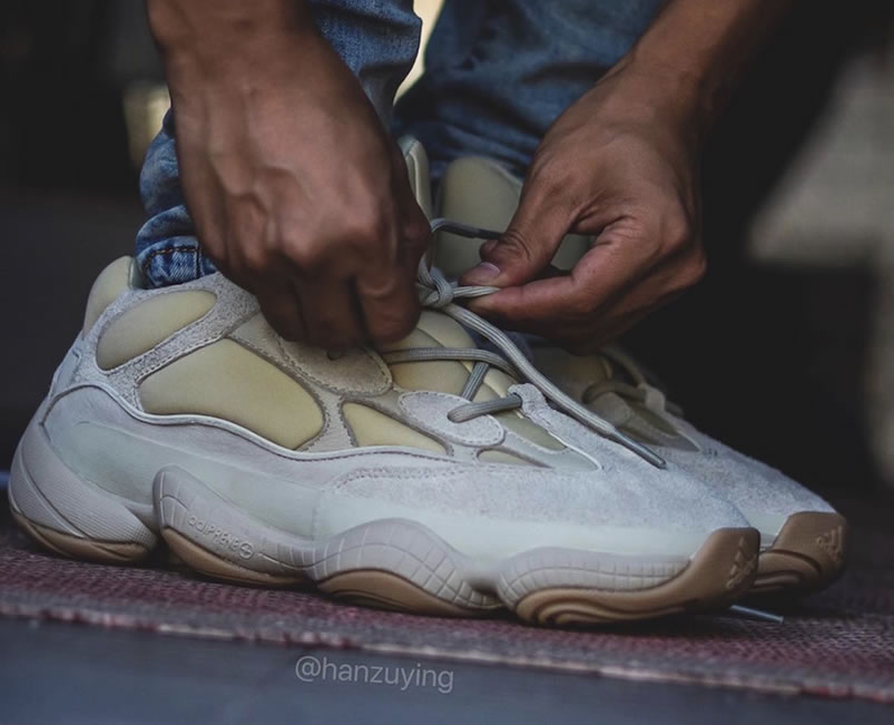 Adidas Yeezy 500 Stone White Fw4839 On Feet Release Date (1) - newkick.app