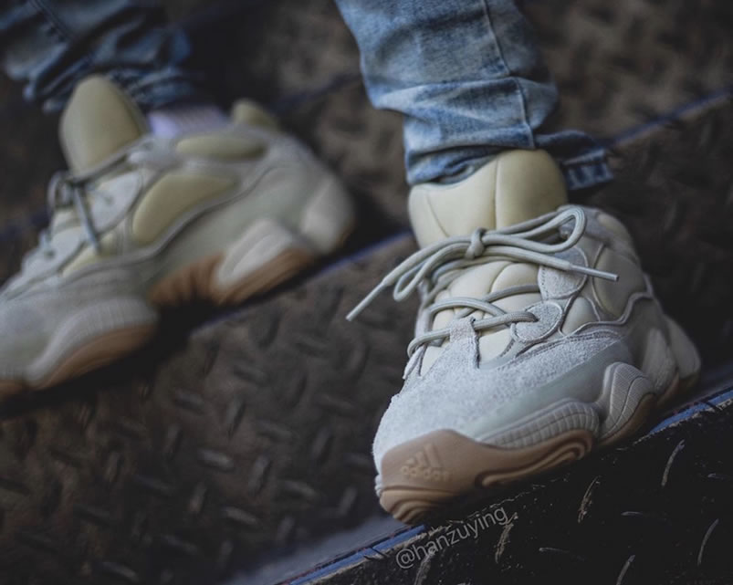 Adidas Yeezy 500 Stone White Fw4839 On Feet Release Date (3) - newkick.app