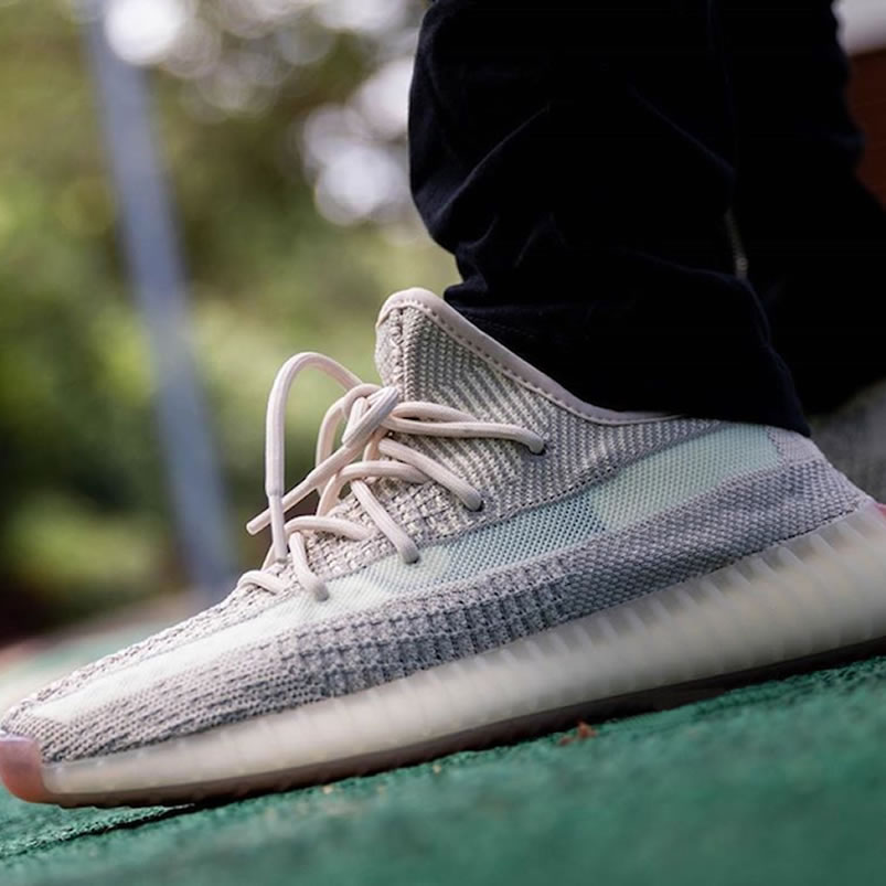 Adidas Yeezy Boost 350 V2 Citrin Non Reflective On Feet Release Date Fw3042 (6) - newkick.app