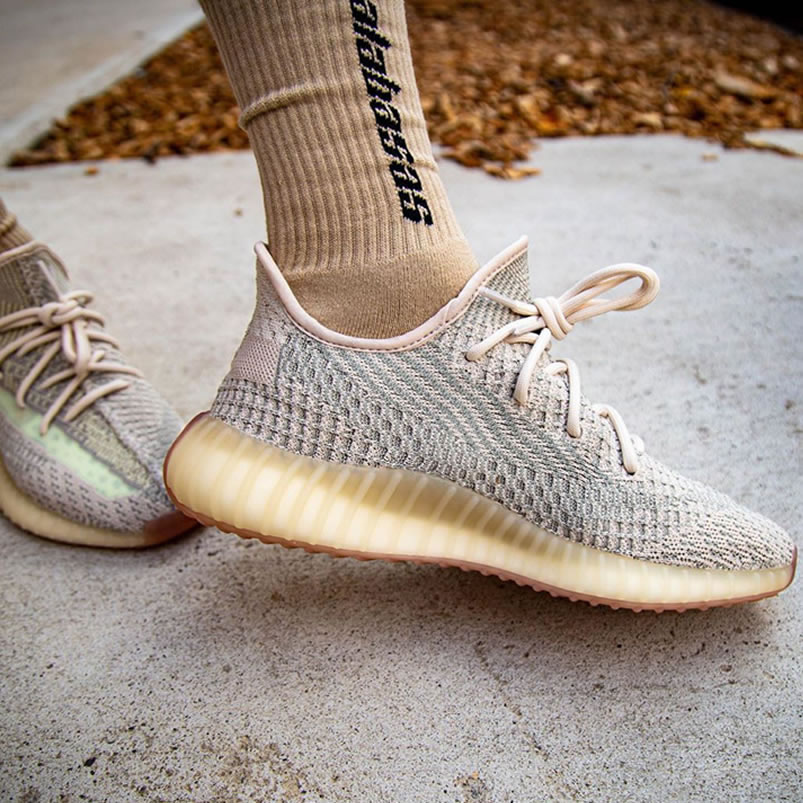 Adidas Yeezy Boost 350 V2 Citrin Reflective On Feet Release Date Fw5318 (2) - newkick.app