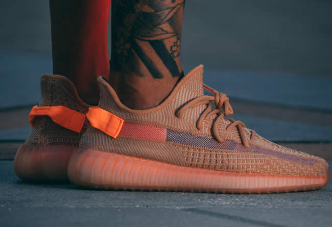 Adidas Yeezy Boost 350 V2 Clay 2019 For Sale On Feet Release Date Eg7490 (1) - newkick.app