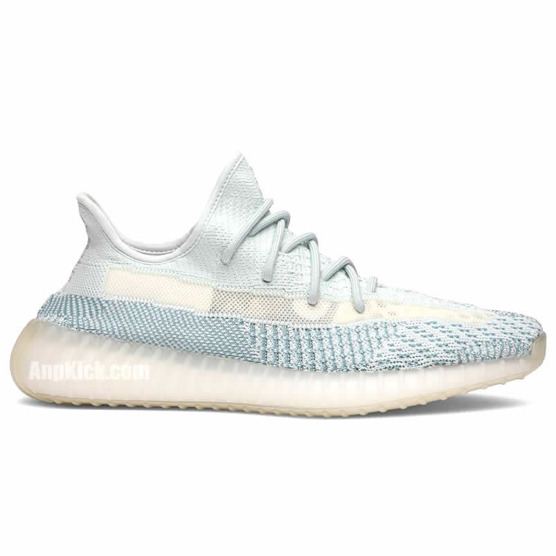 Adidas Yeezy Boost 350 V2 Cloud White Non Reflective Fw3043 (2) - newkick.app