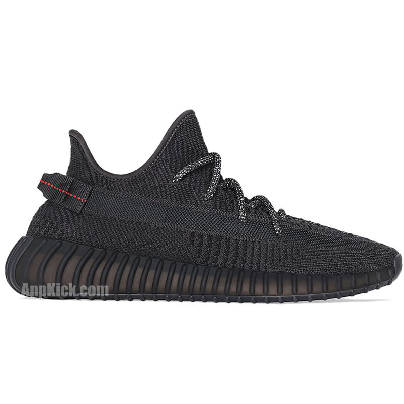 Adidas Yeezy Boost 350 V2 Black Non Refective Fu9013 (2) - newkick.app