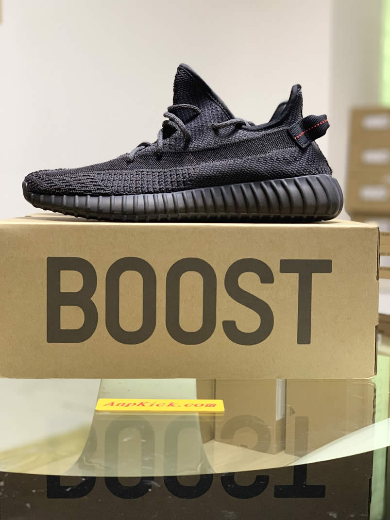 Adidas Yeezy Boost 350 V2 Static Black Non Refective Fu9013 (10) - newkick.app