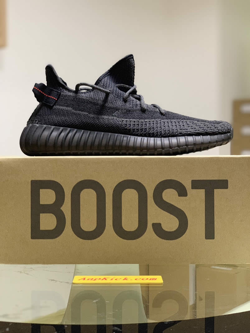 Adidas Yeezy Boost 350 V2 Static Black Non Refective Fu9013 (12) - newkick.app