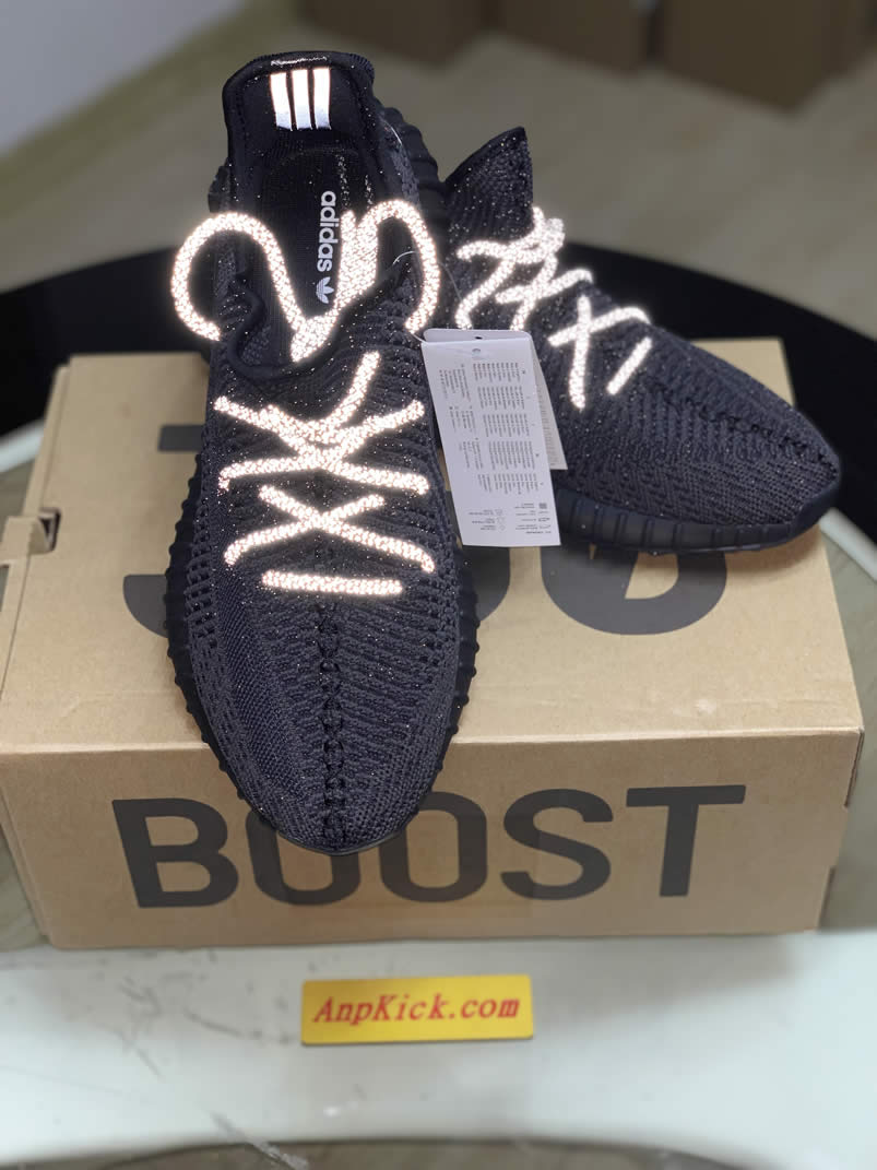 Adidas Yeezy Boost 350 V2 Static Black Non Refective Fu9013 (16) - newkick.app