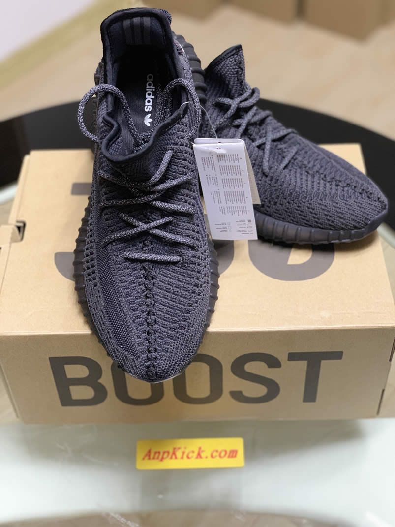 Adidas Yeezy Boost 350 V2 Static Black Non Refective Fu9013 (17) - newkick.app