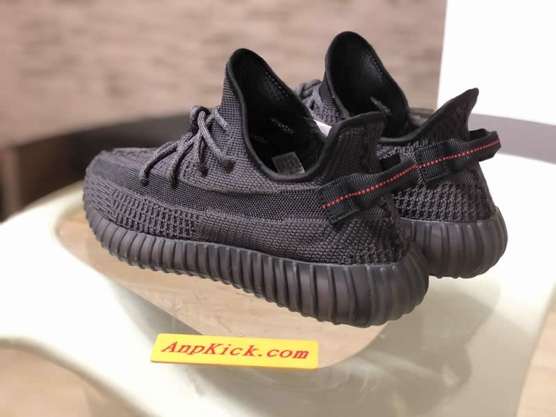 Adidas Yeezy Boost 350 V2 Static Black Non Refective Fu9013 (2) - newkick.app