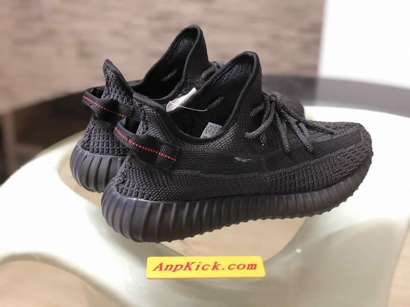 Adidas Yeezy Boost 350 V2 Static Black Non Refective Fu9013 (4) - newkick.app